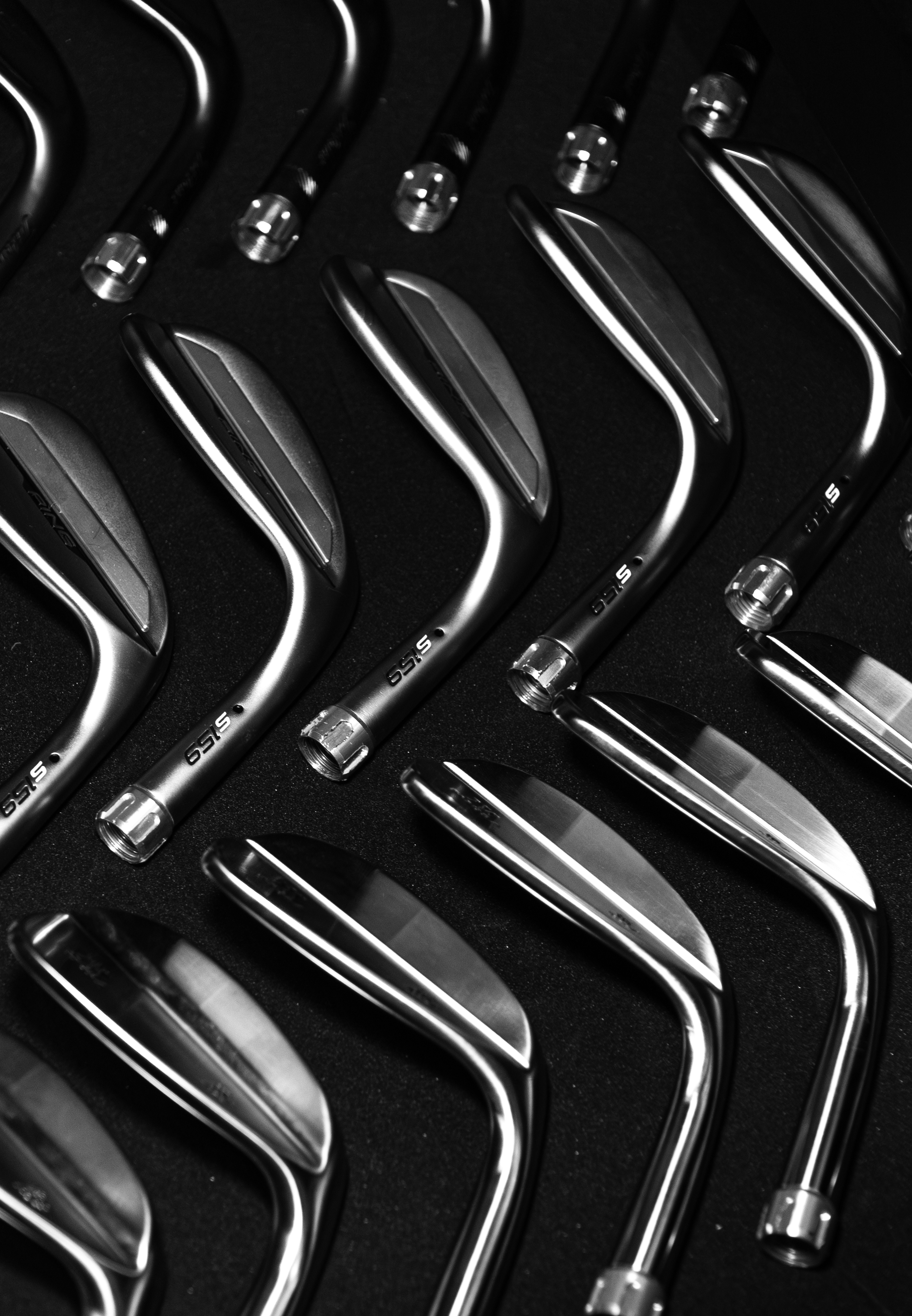 Array of iron shafts